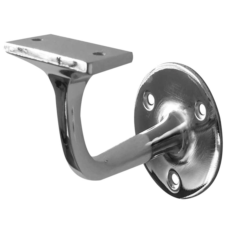 Supports De Main Courante Chromé 63mm – Style Et Solidité Pour Ton Escalier !